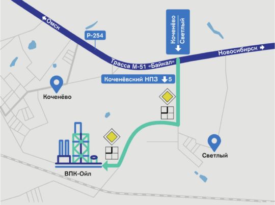 СХЕМА ПРОЕЗДА